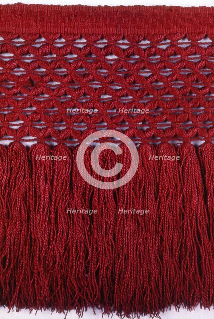 Fringe, France, 18th century. Creator: Unknown.