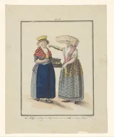 Frisian butter merchant, 1803-c.1899. Creator: J. Enklaar