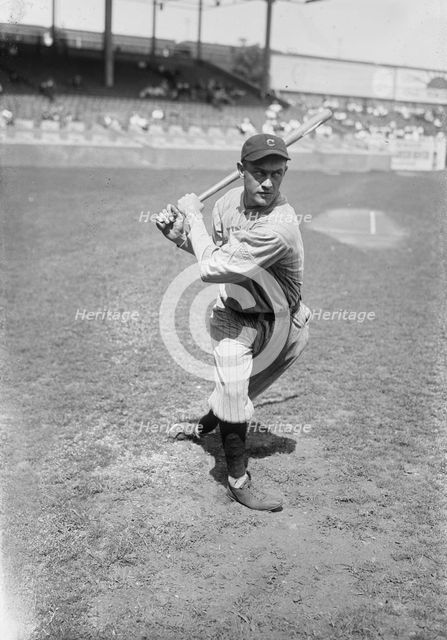 Fritz Coumbe, Cleveland AL (baseball), 1918. Creator: Bain News Service.