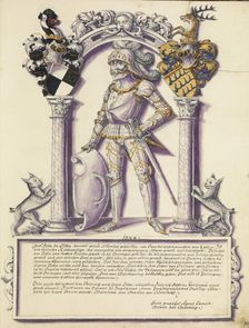 Fritz Hohenzollern, about 1572. Creator: Jorg Ziegler