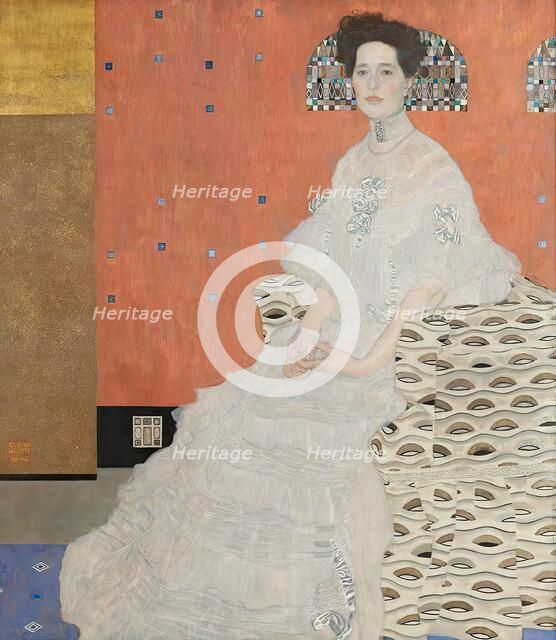 Fritza Riedler, 1906. Creator: Gustav Klimt.