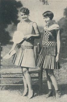 Frocks of Strips of Wood c1935