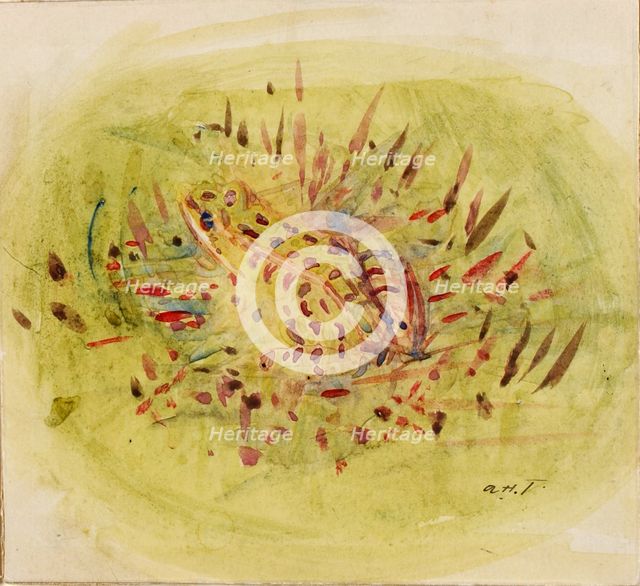 Frog, ca. 1910-1915. Creator: Abbott Handerson Thayer.