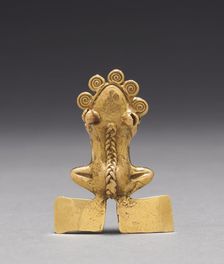 Frog Pendant, c. 1000-1550. Creator: Unknown