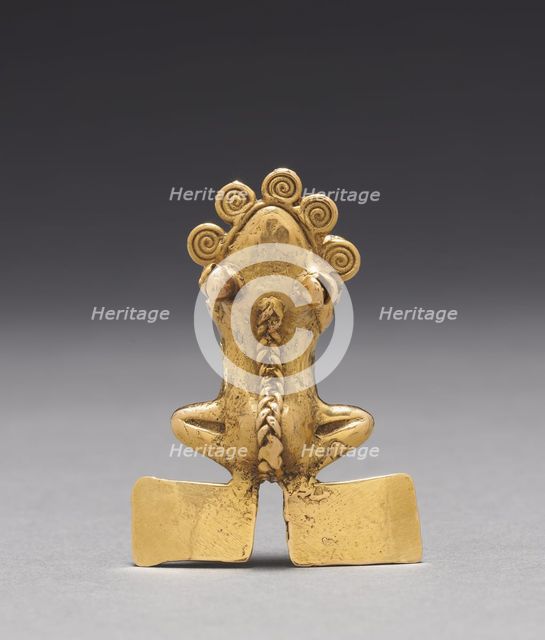 Frog Pendant, c. 1000-1550. Creator: Unknown.