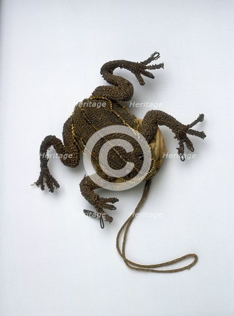 Frog purse, first half of the 17th century. Creator: Unknown.