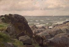 From the Coast, 1900. Creator: Hans Gude