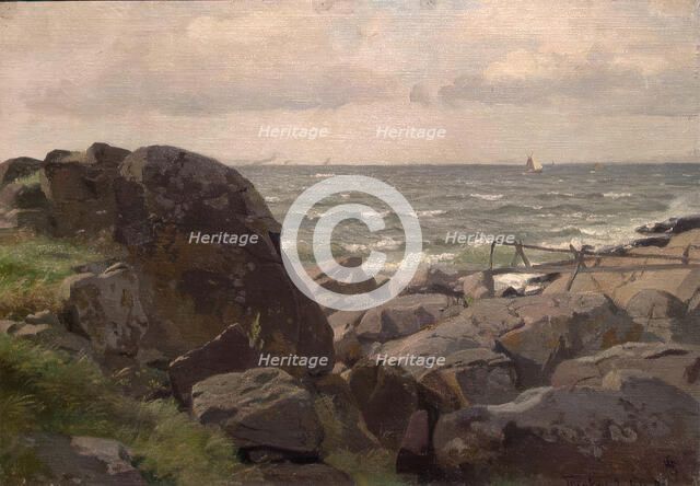 From the Coast, 1900. Creator: Hans Gude.