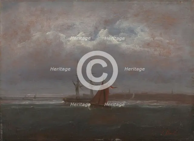 From the Coast, probably 1860s. Creator: Peder Balke.