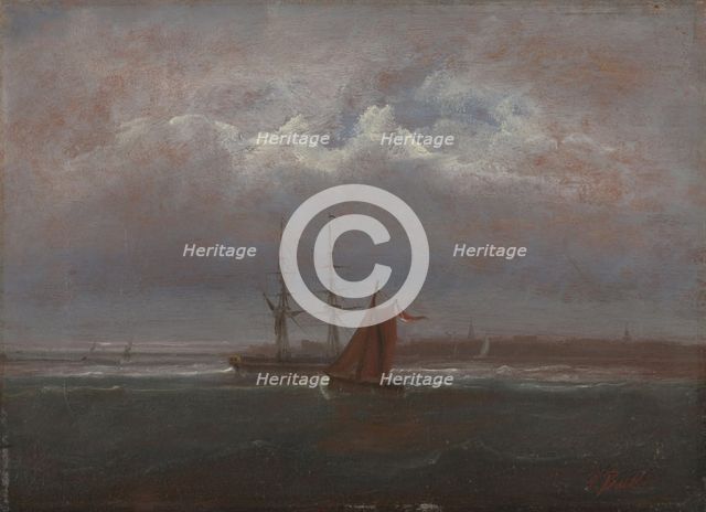 From the Coast, probably 1860s. Creator: Peder Balke.