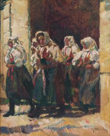 From the Church, around 1925. Creator: Gustav Mally