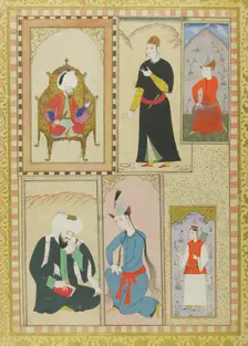 From the album Sultan Ahmed I., c.1616-1618. Creator: Turkish Master