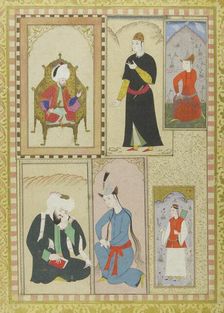 From the album Sultan Ahmed I., c.1616-1618. Creator: Turkish Master