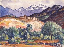 From the Atlas Mountains, 1930. Creator: Anton Lindforss