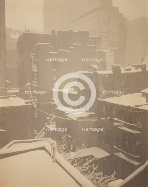 From the Back-Window "291", 1915. Creator: Alfred Stieglitz.