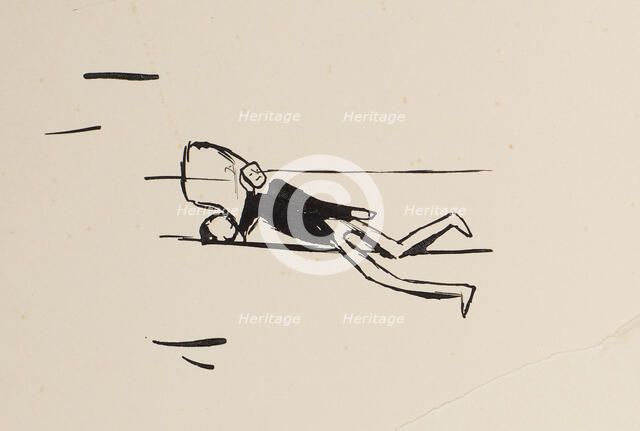 From the Black Notebook, ca 1923. Creator: Kafka, Franz (1883-1924).