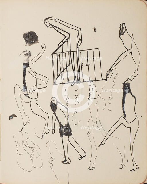 From the Black Notebook, ca 1923. Creator: Kafka, Franz (1883-1924).