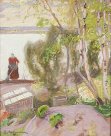 From the Garden, 1913. Creator: Pekka Halonen