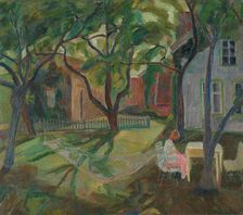 From the Glennegarden in Borre, 1919. Creator: Einar Sandberg