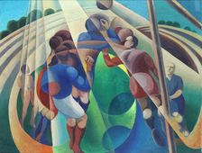 From the Great Discoveries, Through the Gloomy Ages..., 1906. Creator: Sartorio, Giulio Aristide (1860-1932)