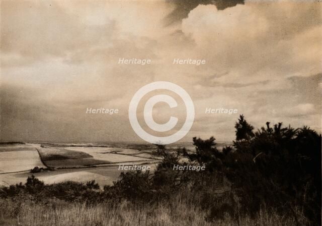 'From the Downs above Streatey, Berks', c1927, (1927). Artist: Reginald Belfield.