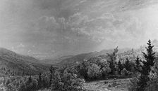 From the Flume House, Franconia, New Hampshire, 1872. Creator: William Trost Richards