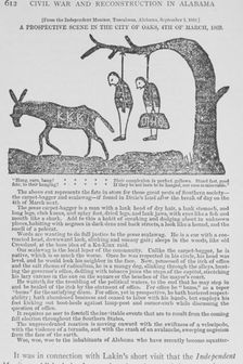 From the Independent Monitor, Tuscaloosa, Alabama, September 1, 1868: A prospective...1869, (1905). Creator: Unknown