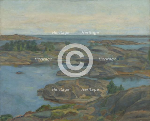 From the Island Skatoy, 1926. Creator: Nils Alstrup Dahl.
