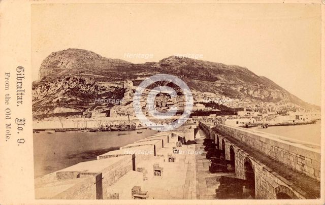 From the Old Mole, Gibraltar, 19th century. Creator: Anon.