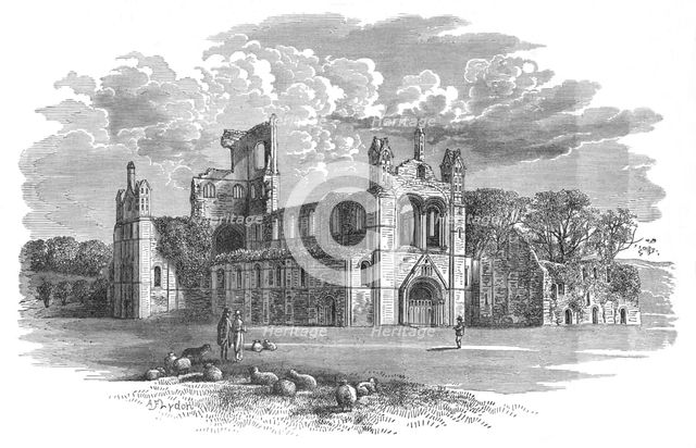 'From the North-West', 'Kirkstall Abbey, c1880, (1897). Artist: Alexander Francis Lydon.
