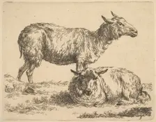 from The Set of Sheep. Creator: Nicolaes Berchem