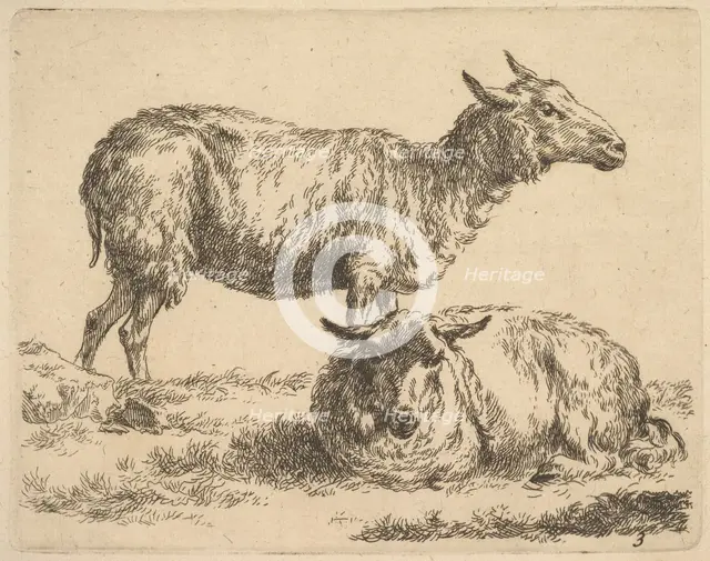from The Set of Sheep. Creator: Nicolaes Berchem.