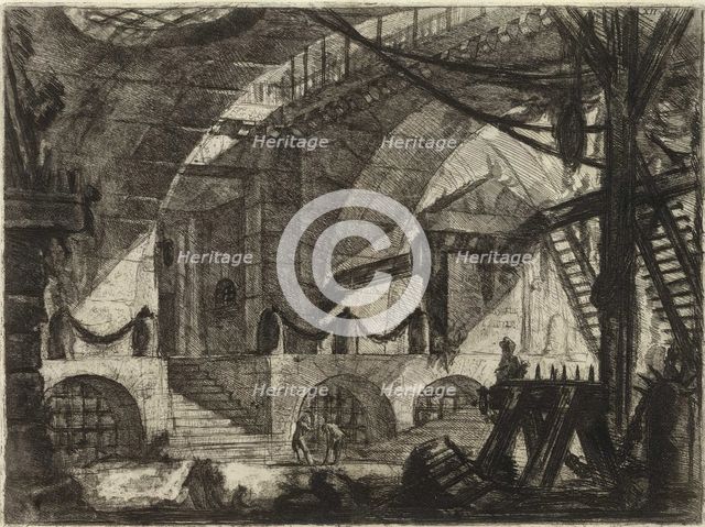 From the series The Imaginary Prisons (Le Carceri d'Invenzione).