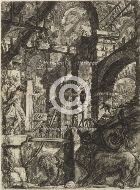 From the series The Imaginary Prisons (Le Carceri d'Invenzione).