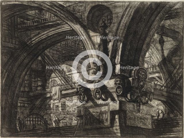 From the series The Imaginary Prisons (Le Carceri d'Invenzione).
