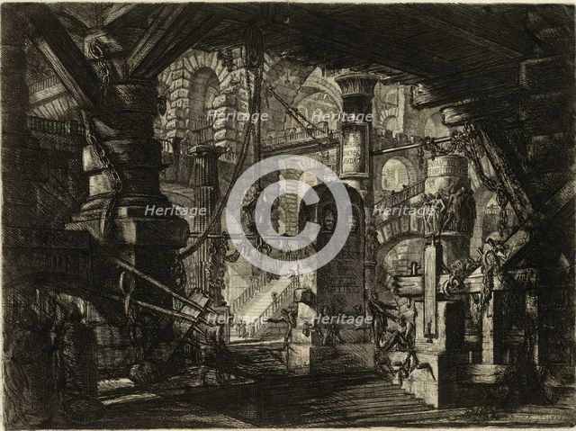 From the series The Imaginary Prisons (Le Carceri d'Invenzione).