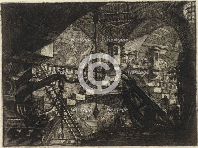 From the series The Imaginary Prisons (Le Carceri d'Invenzione).