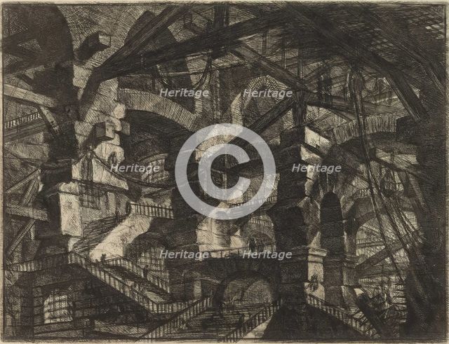From the series The Imaginary Prisons (Le Carceri d'Invenzione).