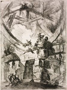 From the series The Imaginary Prisons (Le Carceri d'Invenzione). Artist: Piranesi, Giovanni Battista (1720-1778)
