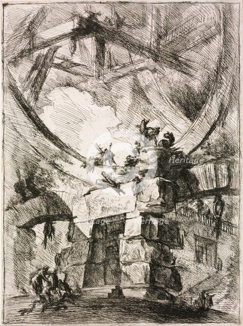 From the series The Imaginary Prisons (Le Carceri d'Invenzione). Artist: Piranesi, Giovanni Battista (1720-1778)