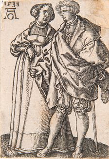 From the series "The Small Wedding Dancers" , 1538. Creator: Aldegrever, Heinrich (1502-1560)