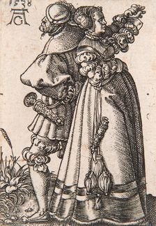 From the series "The Small Wedding Dancers" , 1538. Creator: Aldegrever, Heinrich (1502-1560)