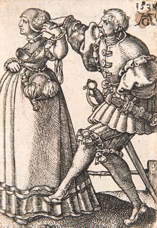 From the series "The Small Wedding Dancers" , 1538. Creator: Aldegrever, Heinrich (1502-1560)