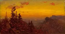 From the Shawangunk Mountains, 1823-1880. Creator: Sanford Robinson Gifford