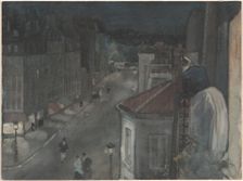 From the Sixth Floor, late 19th-early 20th century. Creator: Theophile Alexandre Steinlen