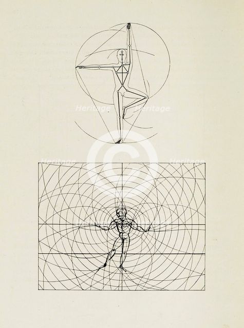 From The stage at the Bauhaus (Die Bühne im Bauhaus), 1925. Creator: Schlemmer, Oskar (1888-1943).