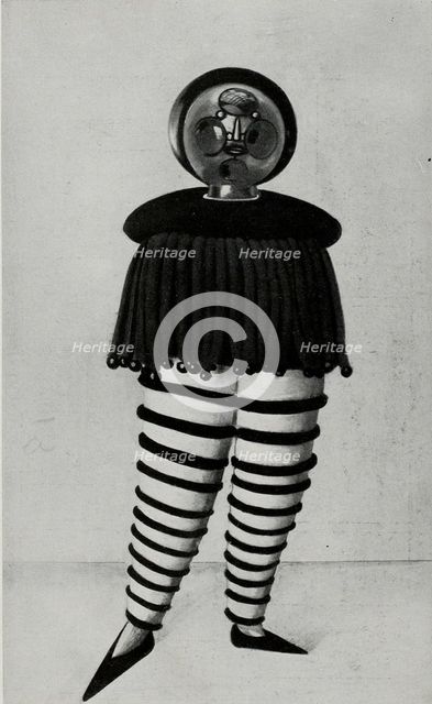 From The stage at the Bauhaus (Die Bühne im Bauhaus), 1925. Creator: Schlemmer, Oskar (1888-1943).
