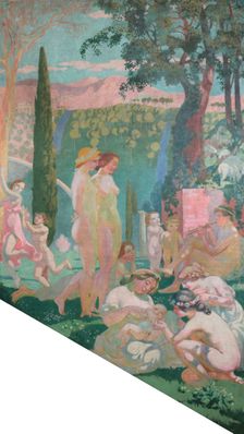 From the Polyptych "L'Âge d'or" (The Golden Age), 1911-1912. Creator: Denis, Maurice (1870-1943)