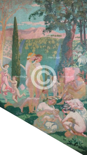 From the Polyptych "L'Âge d'or" (The Golden Age), 1911-1912. Creator: Denis, Maurice (1870-1943).
