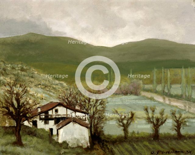From the Pyrenees (Bargues), 1934. Creator: Oscar Parviainen.